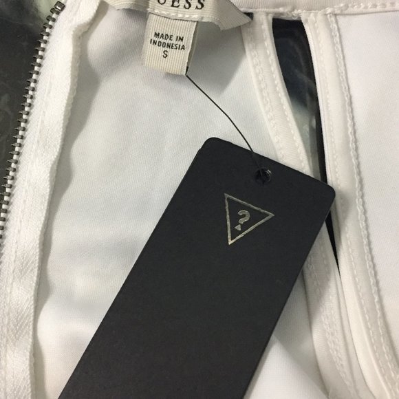 Guess White Top Size S NWT - Picture 4 of 5